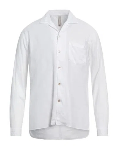 Dnl Man Shirt White Size 15 ½ Cotton