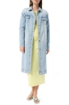 Do By Dee Ocleppo Audry Midi Denim Duster In Blue