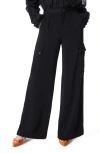 Do By Dee Ocleppo Cargo Wide Leg Suiting Pants In Black