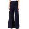 Do By Dee Ocleppo Dee Pintuck Pull-on Wide Leg Pants In Blue