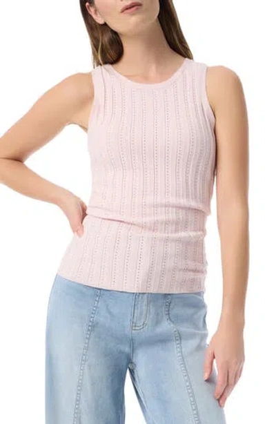 DO BY DEE OCLEPPO DO BY DEE OCLEPPO DOT POINTELLE STITCH SWEATER TANK