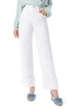 Do By Dee Ocleppo High Waist Cuff Wide Leg Jeans