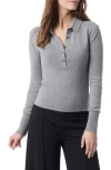 Do By Dee Ocleppo Sinead Polo Sweater In Gray