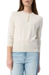 Do By Dee Ocleppo Tessa Henley Sweater In White