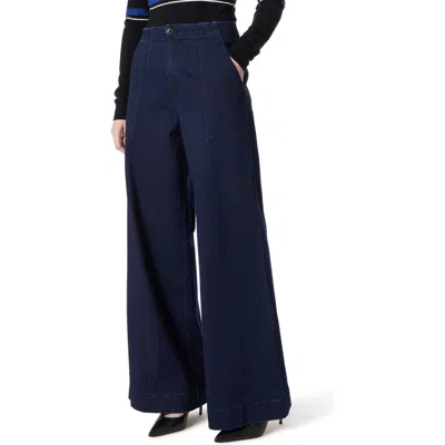 Do By Dee Ocleppo Utility Wide Leg Jeans In Indigo Rinse Wash