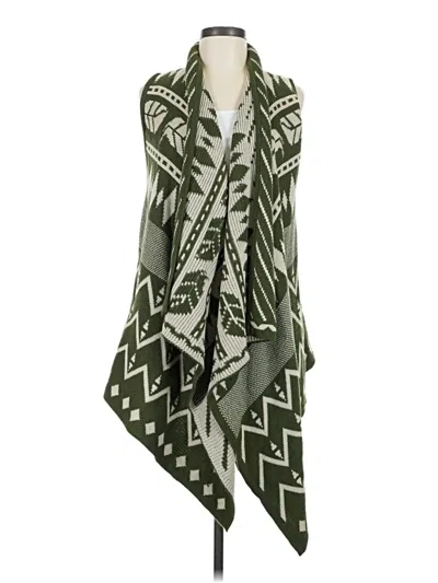 Pre-owned Do Everything In Love Cardigan Sweater In Green