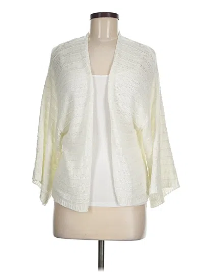 Pre-owned Do Everything In Love Cardigan Sweater In Ivory