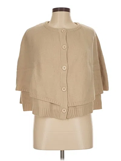 Pre-owned Do Everything In Love Cardigan Sweater In Tan