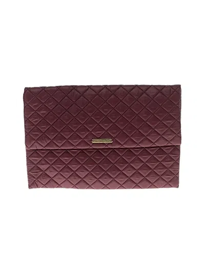 Pre-owned Do Everything In Love Clutch In Burgundy