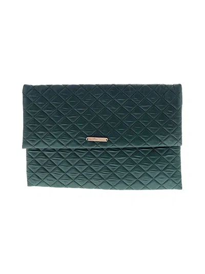 Pre-owned Do Everything In Love Clutch In Teal