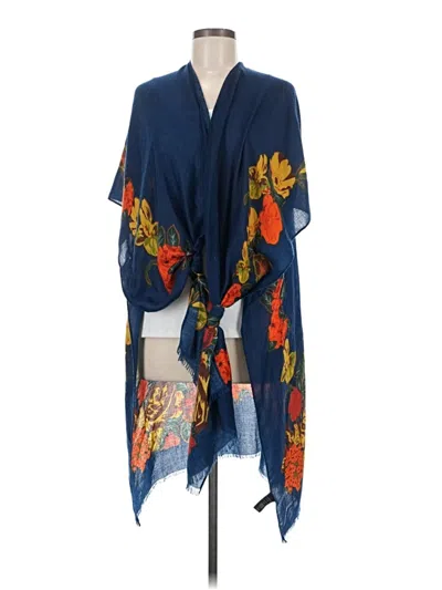 Pre-owned Do Everything In Love Kimono In Blue