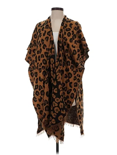 Pre-owned Do Everything In Love Kimono In Brown