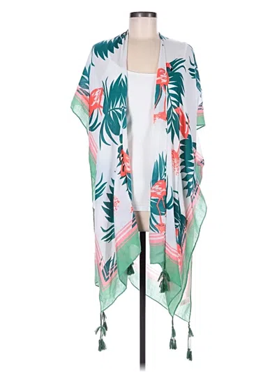 Pre-owned Do Everything In Love Kimono In Green
