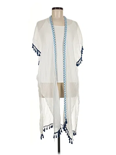 Pre-owned Do Everything In Love Kimono In Ivory