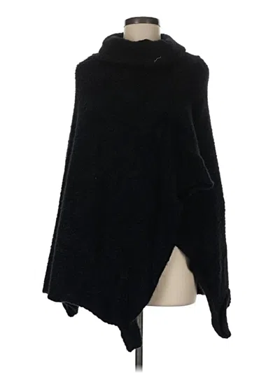 Pre-owned Do Everything In Love Long Sleeve Top Black Cowl Neck Tops