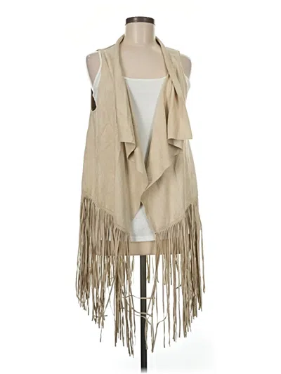 Pre-owned Do Everything In Love Vest In Tan