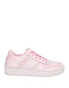 Do Something God Woman Sneakers Pink Size 7 Leather
