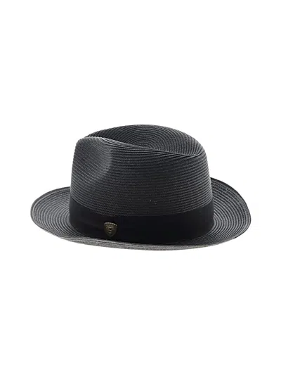 Pre-owned Dobbs Sun Hat In Black