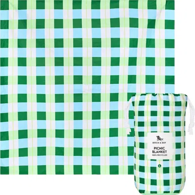 Dock & Bay Dock And Bay Picnic Blanket In Green