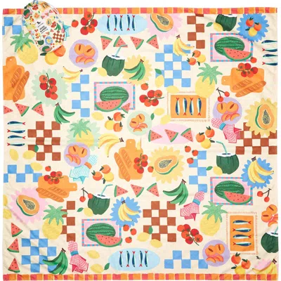 Dock & Bay Dock And Bay Picnic Blanket In Multi