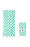 Dock & Bay Quick Dry Beach Towel In Black
