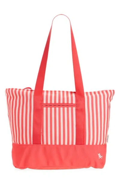 Dock & Bay Dock And Bay Stripe Canvas Beach Bag