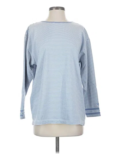 Pre-owned Dockers 3/4 Sleeve T-shirt In Blue