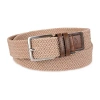 Dockers 35mm Stretch Fabric Braid Mens Belt In Sand