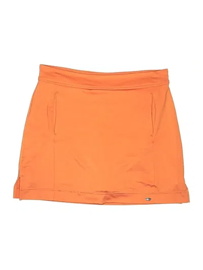 Pre-owned Dockers Active Skort In Orange