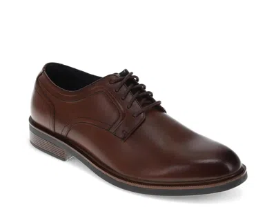 Dockers Mens Adrian Genuine Leather Dress Oxford Shoe In Brown