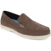 Dockers Mens Bancroft Genuine Leather Casual Slip On Loafer Shoe In Taupe