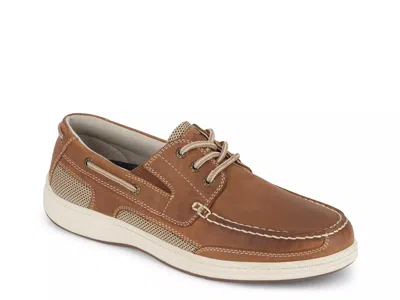 Dockers Mens Beacon Leather Casual Classic Boat Shoe With Stain Defender In Multi