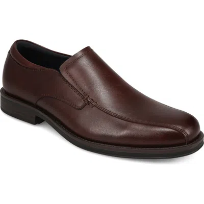 Dockers Mens Benedict Polished Slip On Dress Loafer In Brown