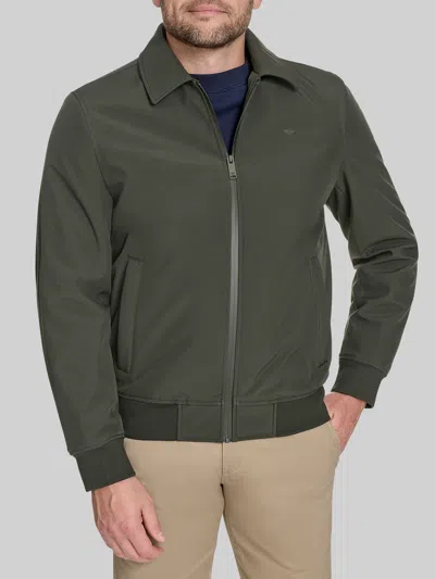 Dockers Big & Tall Men's Golf Bomber Jacket Olive - Size: Xxl In Green
