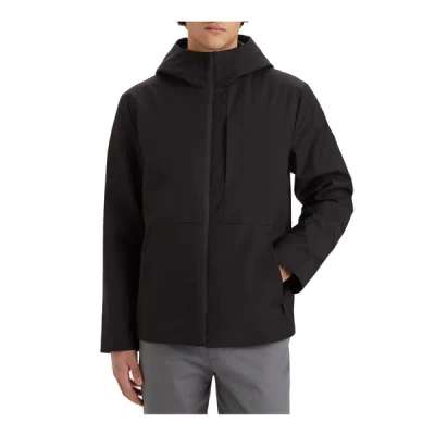 Dockers Blouson À Capuche En Coton Mélangé In Black