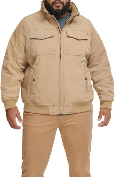 Dockers Cargo Bomber Jacket In Harvest Gold