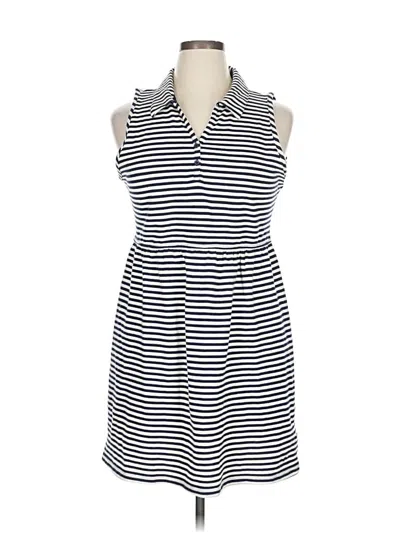 Pre-owned Dockers Casual Dress In White