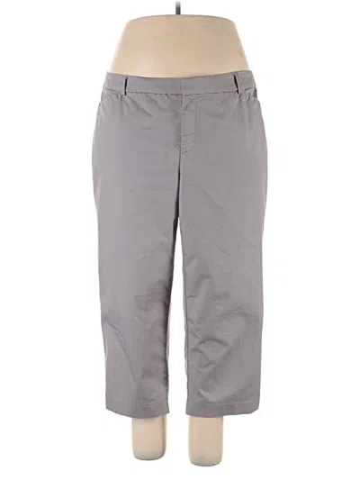 Pre-owned Dockers Casual Pants In Gray