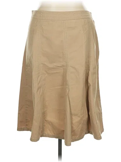 Pre-owned Dockers Casual Skirt In Brown