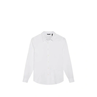 Dockers Chemise À Rayures In White