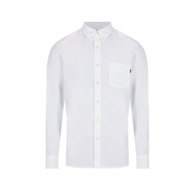 Dockers Chemise Slim En Coton In Blanc