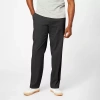Dockers Comfort Khaki Mens Comfort Waistband Relaxed Fit Flat Front Pant In Black