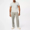Dockers Comfort Khaki Mens Comfort Waistband Relaxed Fit Flat Front Pant In Neutral