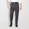 Dockers Comfort Khaki Mens Comfort Waistband Relaxed Fit Pleated Pant In Black