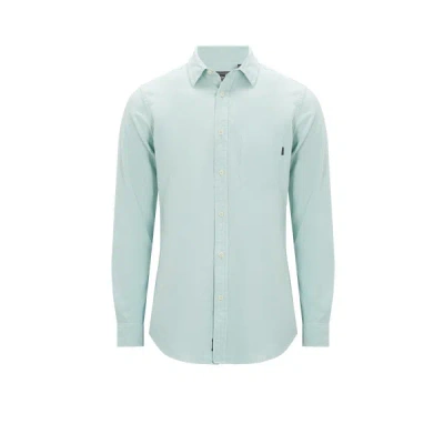 Dockers Cotton And Linen Shirt In Blue