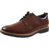 Dockers Damick Mens Padded Insole Faux Leather Oxfords In Green