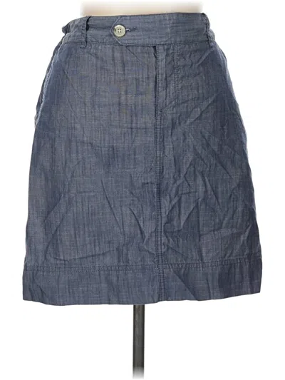 Pre-owned Dockers Denim Skirt In Blue