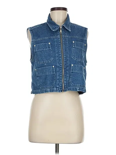 Pre-owned Dockers Denim Vest In Blue