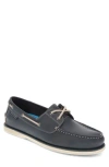 Dockers Mens Dennison Genuine Leather Dress Casual Boat Shoe In Navy