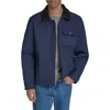 Dockers Men's Diamond Quilted Jacket In Blue
